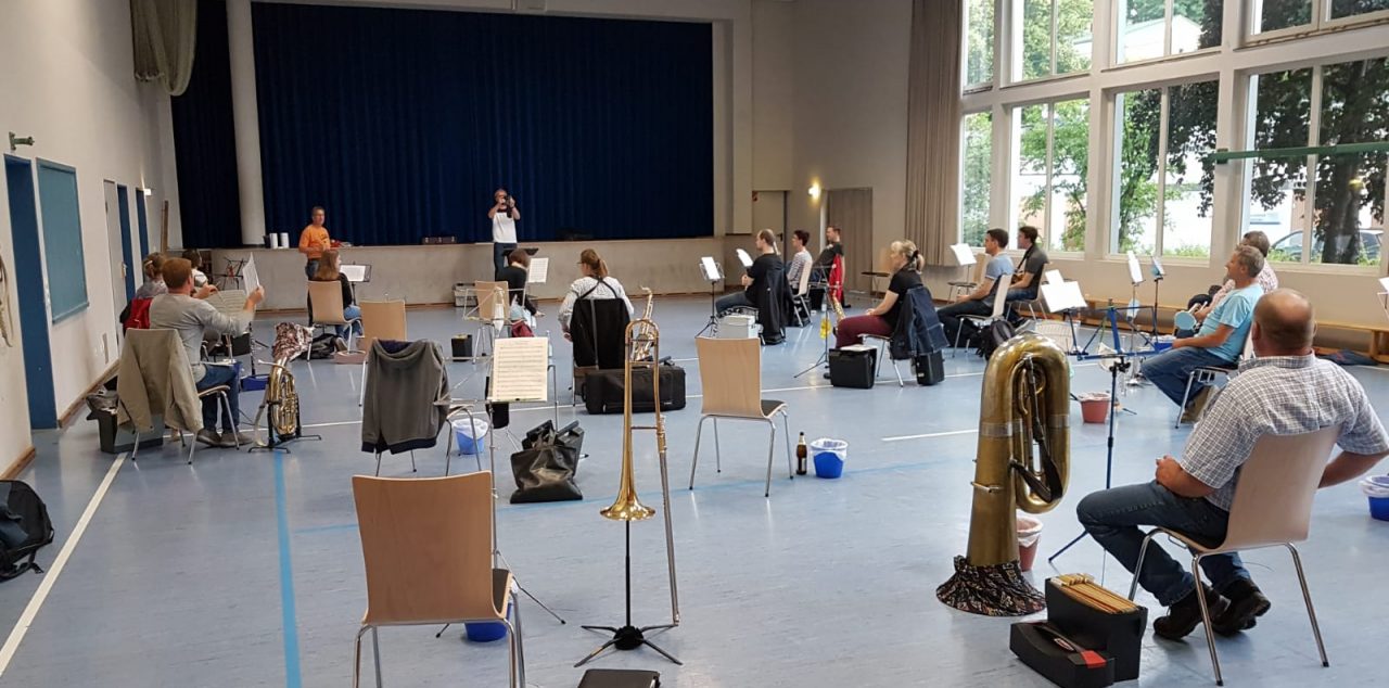 Erste Probe nach dem Lockdown- wie war es?